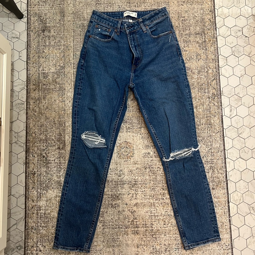 Abercrombie curve love skinny jeans